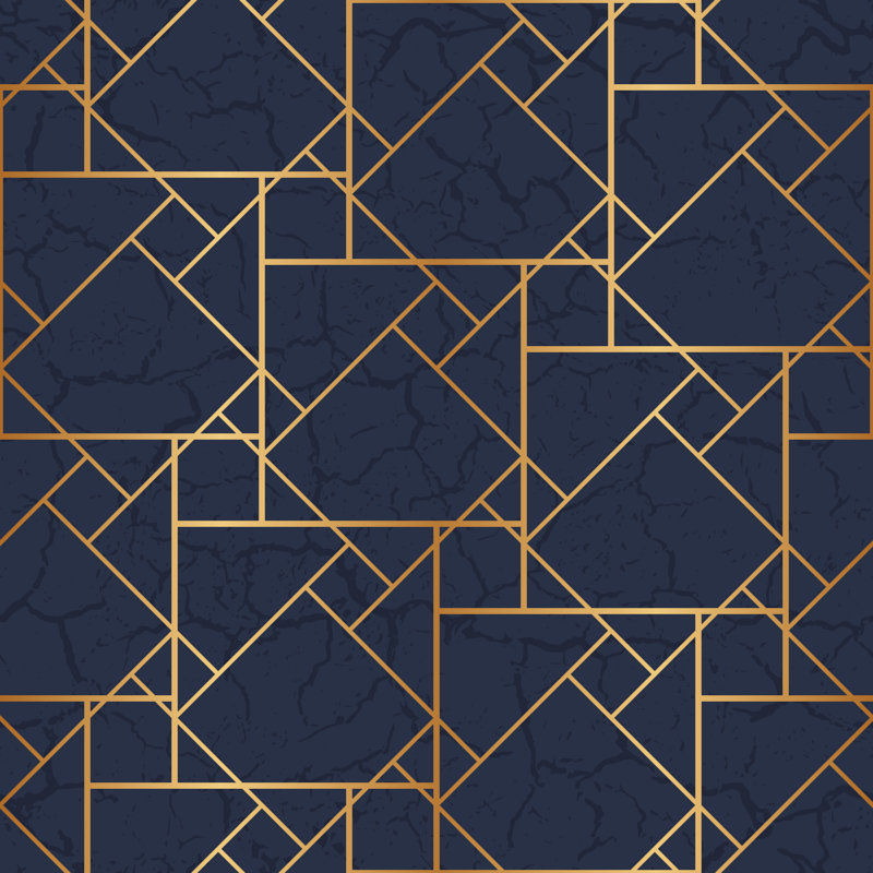 Mercer41 Marble Tile 10' L x 24" W Peel and Stick Wallpaper Roll